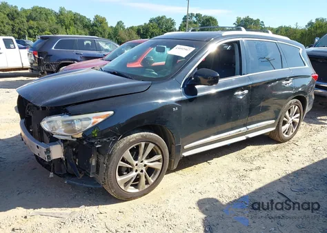 2014 Infiniti Qx60 from USA, damaged, VIN 5N1AL0MM4EC503363